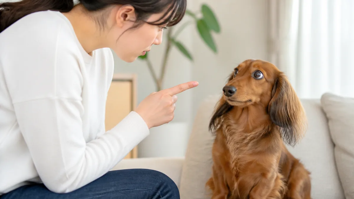 「怒る」と「叱る」は何が違う?飼い主がやりがちなNG対応の解説画像