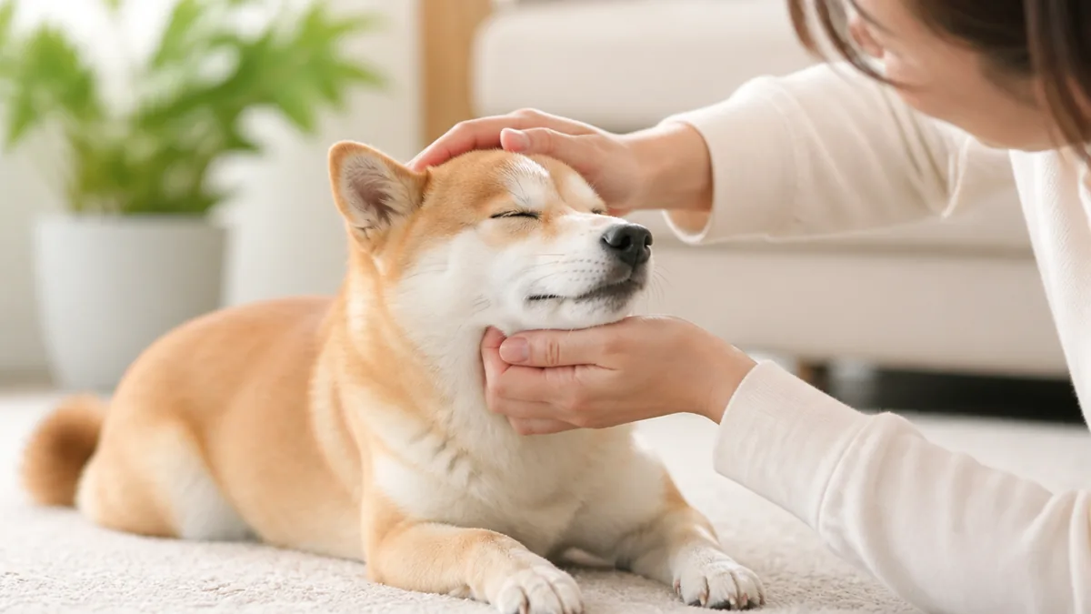 犬を撫でる場所は7か所が正解｜喜ぶ部位・嫌がる部位とNGな触り方を解説のアイキャッチ画像