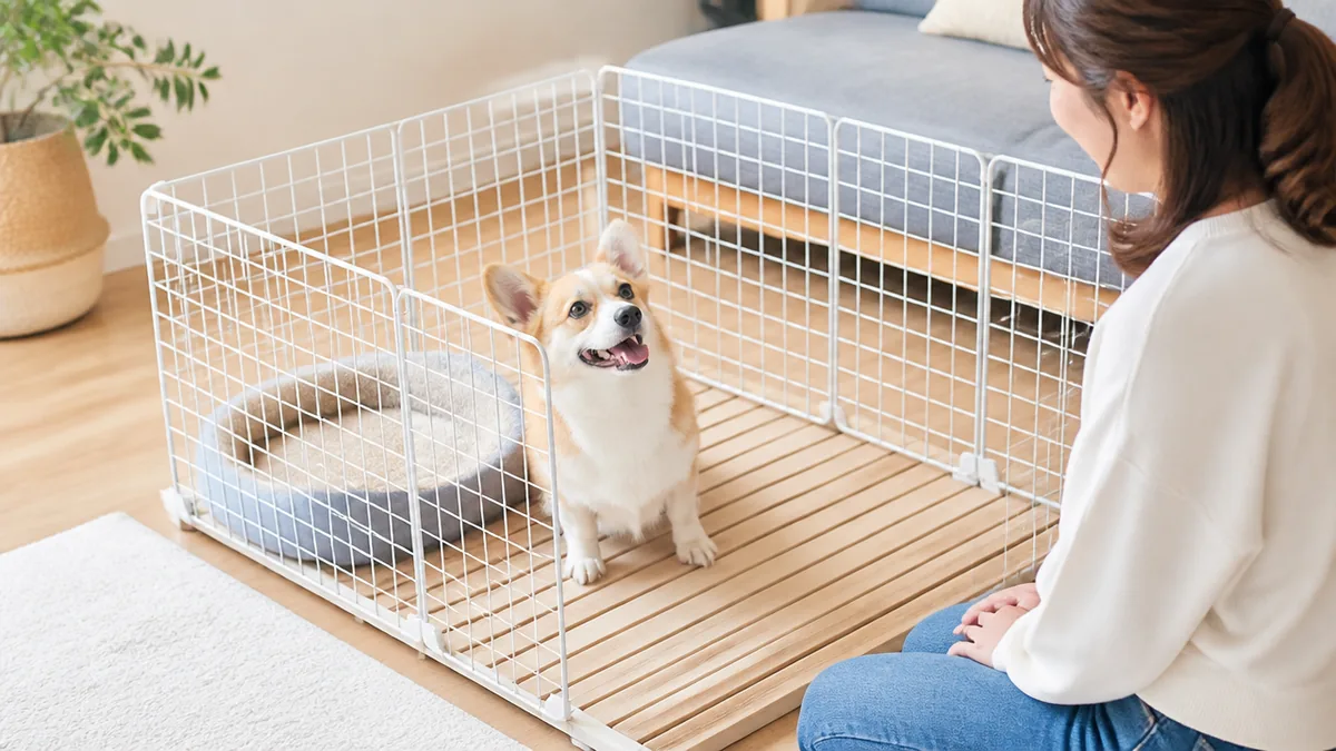 犬のサークルを手作りするメリットとデメリット｜市販品と比べてどう？の解説画像