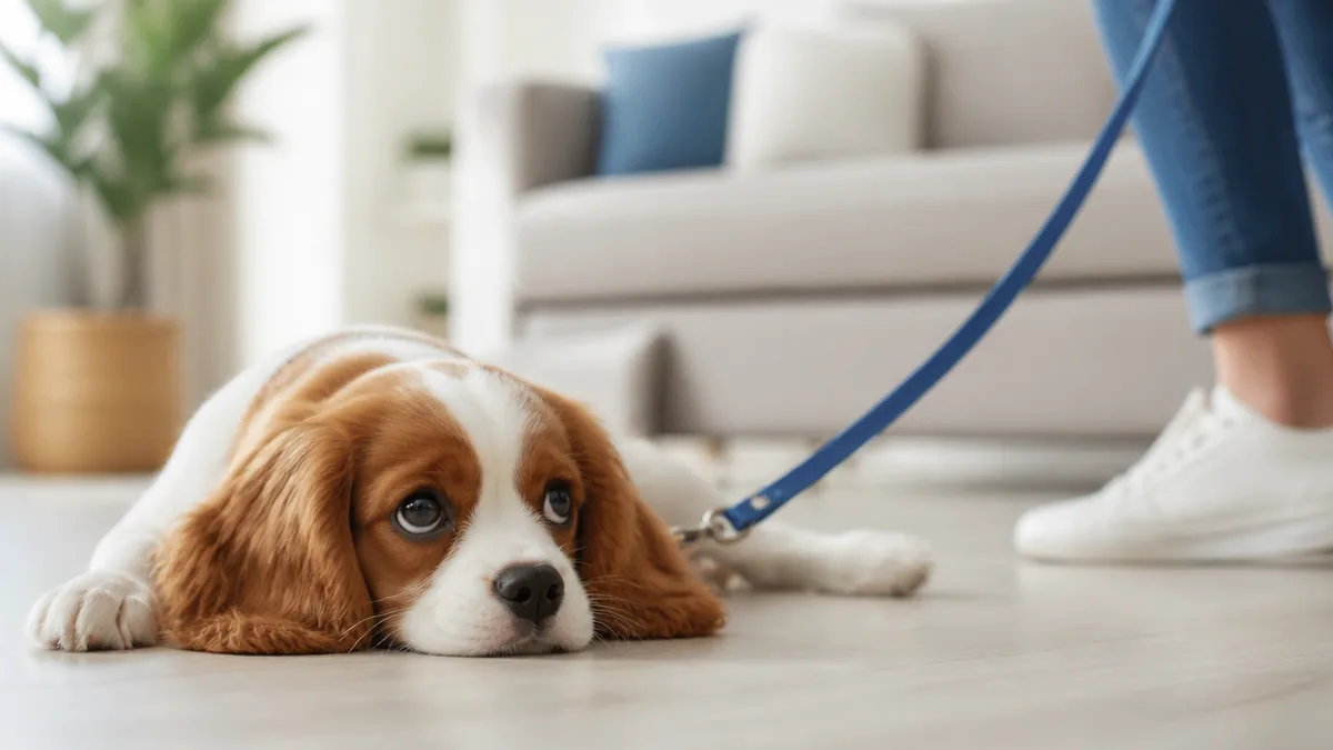 仔犬が散歩で歩かないのはわがままじゃない｜まず知っておきたい子犬の気持ちの解説画像