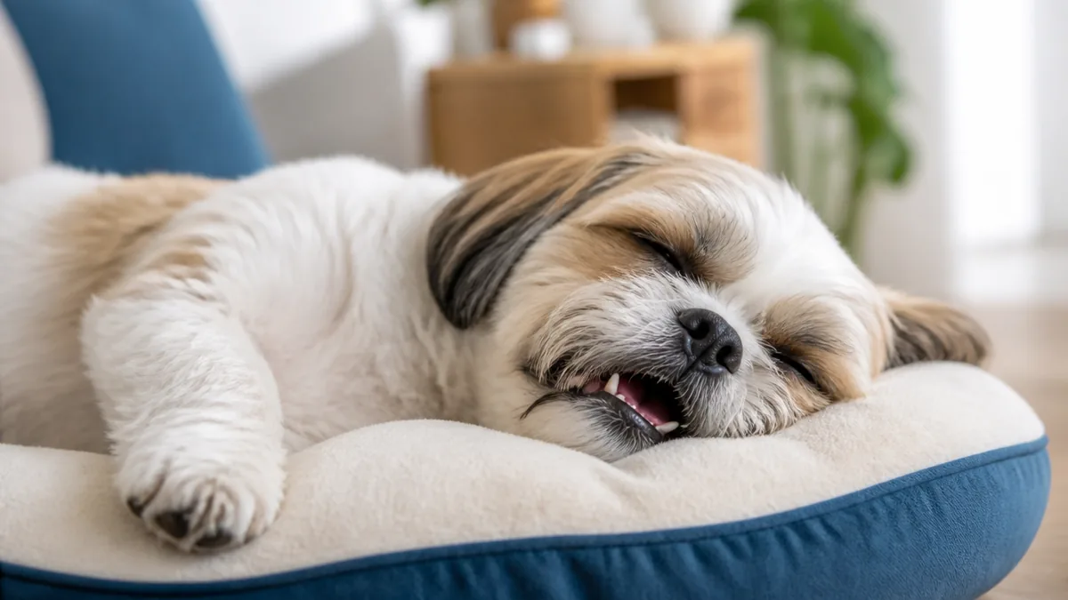 犬がいびきをかくメカニズム|喉の中で何が起きている?の解説画像