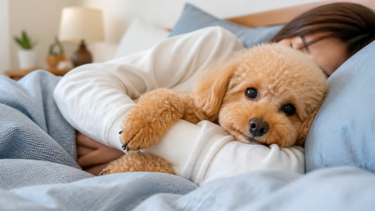 犬が一緒に寝たがる4つの理由｜甘えだけじゃなかったの解説画像