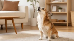 犬の遠吠え意味は5つ｜夜中に鳴く心理とやめさせるしつけ手順を徹底解説のアイキャッチ画像