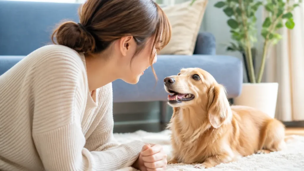 犬の愛情表現は10パターン｜見逃しやすいサインと愛犬の「好き」に応える方法のアイキャッチ画像
