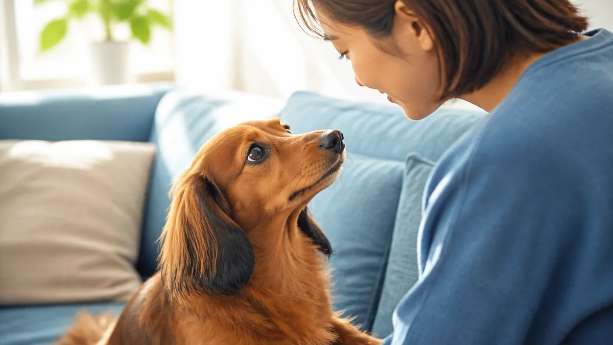 見つめ合うとオキシトシンが出る?科学が証明した犬と人の絆の解説画像