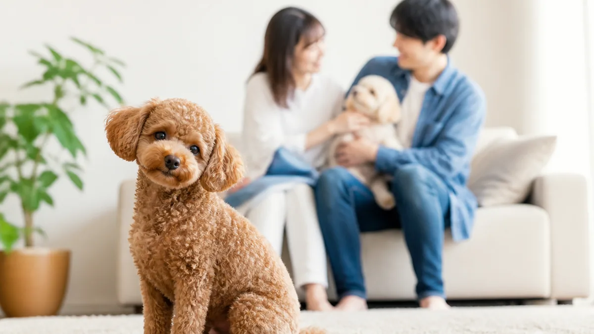 嫉妬犬のサインは6つ｜やきもちの原因と正しい対処法を犬種別に解説のアイキャッチ画像