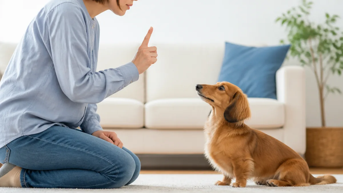 犬の叱り方で押さえるべき3つの鉄則の解説画像