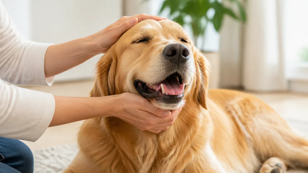 犬が撫でられて喜ぶ7つの部位|「自分で舐められない場所」がカギの解説画像