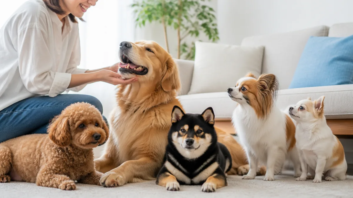 犬種によって撫でられ方の好みはこんなに違うの解説画像