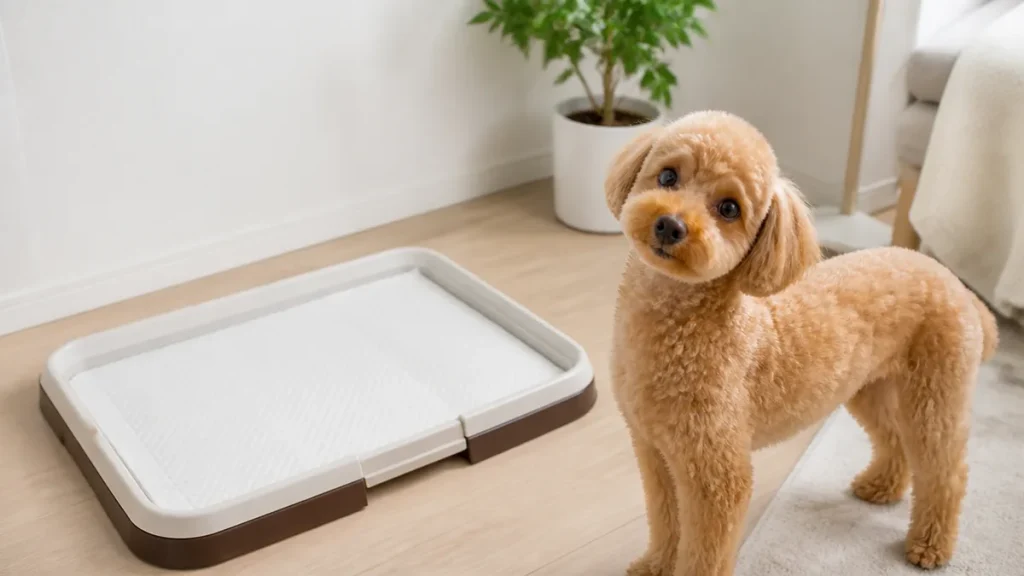 犬のトイレはみ出る原因は6つ｜サイズ選び・囲い・しつけ直しで今日から改善のアイキャッチ画像