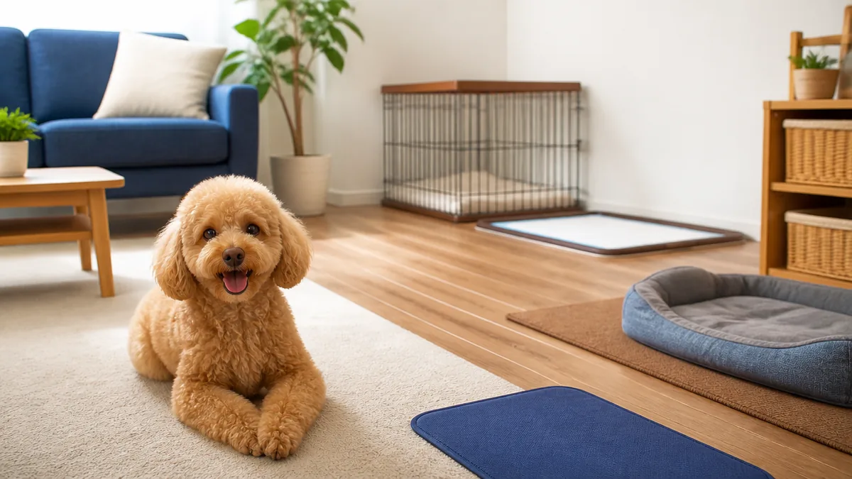リビングで犬を室内飼いするなら「4ゾーン」で考えるの解説画像