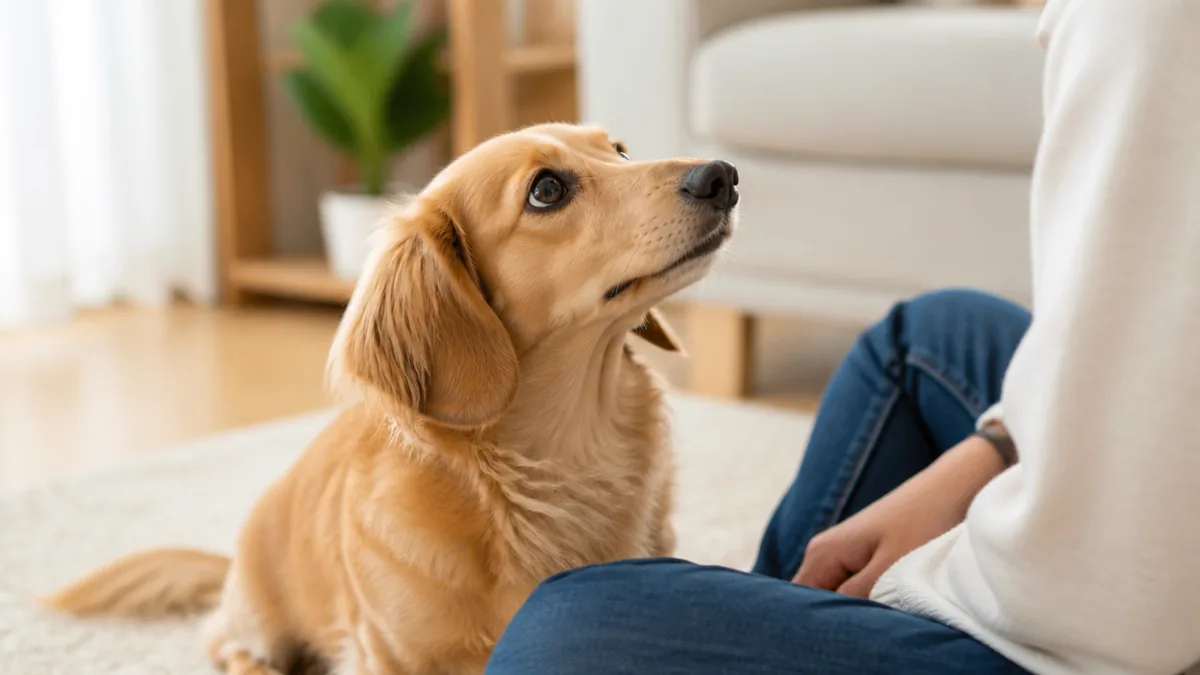 そもそも犬がずっと見てくるのは普通のこと？まず知りたい前提の解説画像