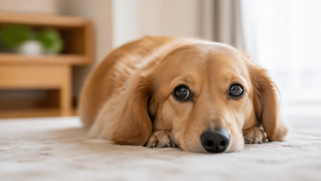 犬の耳たれてるのは気持ちのサイン｜後ろに倒す7つの心理と正しい読み取り方のアイキャッチ画像