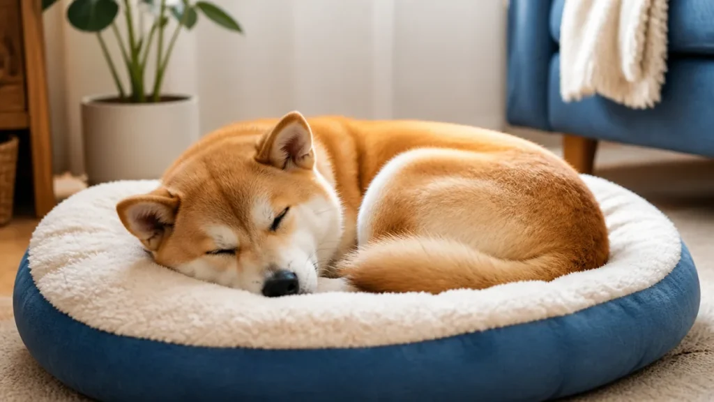 犬の寝相でわかる心理は7パターン｜丸まる・へそ天・うつ伏せの本音を解説のアイキャッチ画像