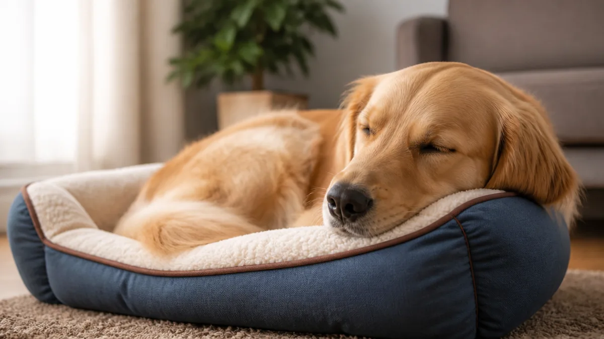 犬にとって寝床が大事な理由｜1日の半分以上を眠って過ごすの解説画像