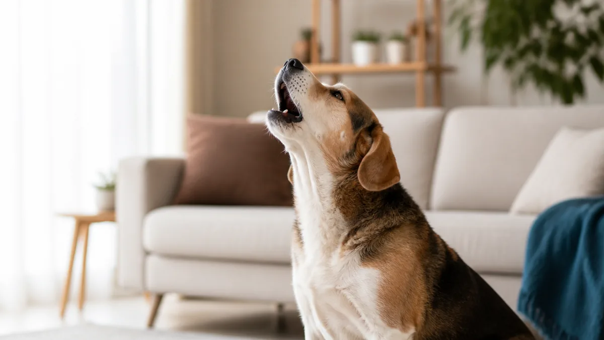 犬の遠吠えの意味は6つ|サイレンに反応する心理とやめさせ方も解説のアイキャッチ画像