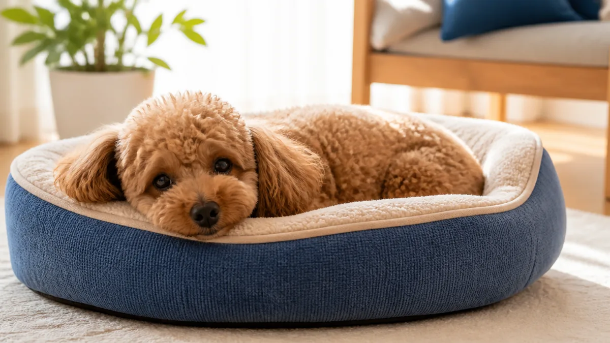 犬の寝場所はどこがいい？まず押さえたい3つの基本条件の解説画像