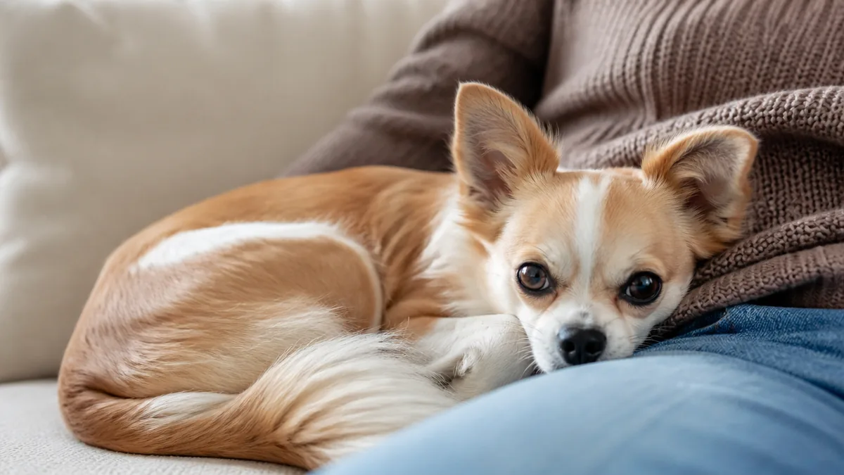 警戒や甘えが出る犬の寝方3つ|うつ伏せ・スーパーマン・くっつき寝の解説画像