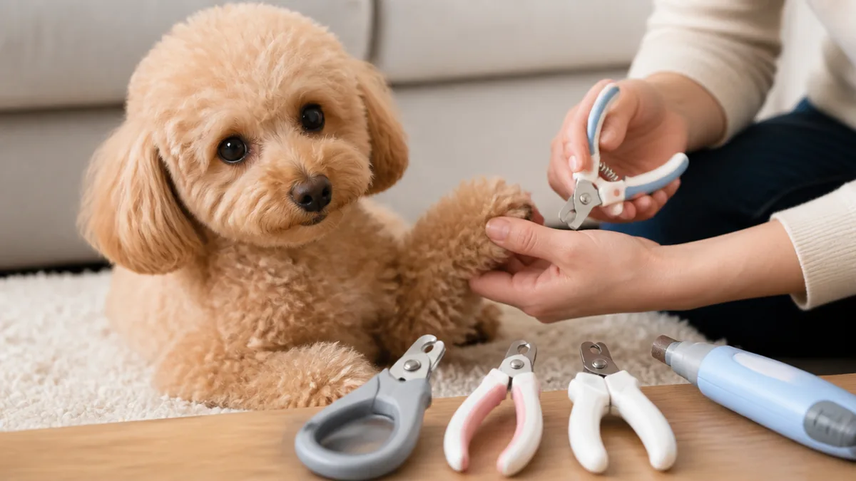 爪切り道具は4種類|愛犬に合うのはどれ?の解説画像