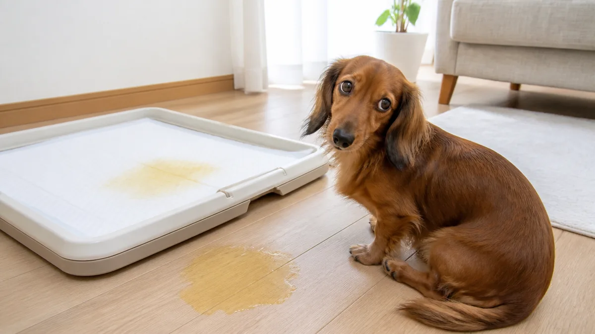 犬のトイレはみ出しは「悪気ゼロ」から始まっているの解説画像