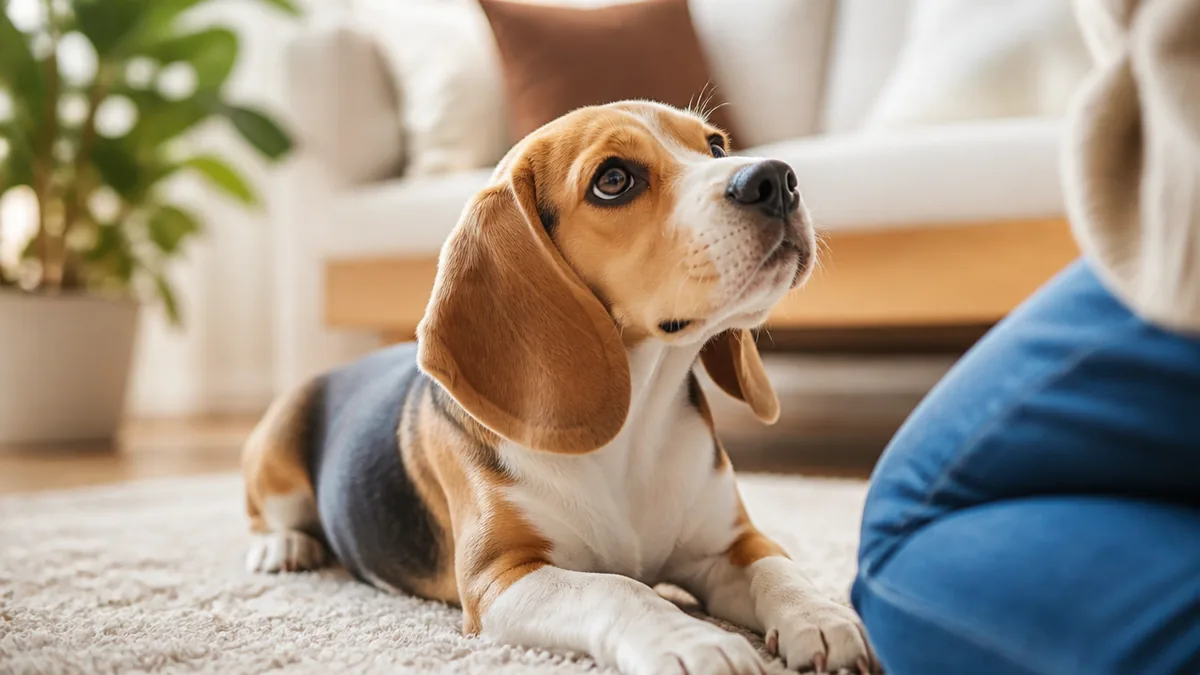 垂れ耳の動きで愛犬の気持ちを読み取る方法の解説画像