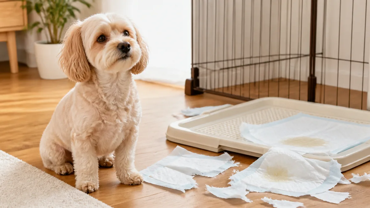 犬がトイレをはみ出す6つの原因|まずはどのタイプか見極めようの解説画像