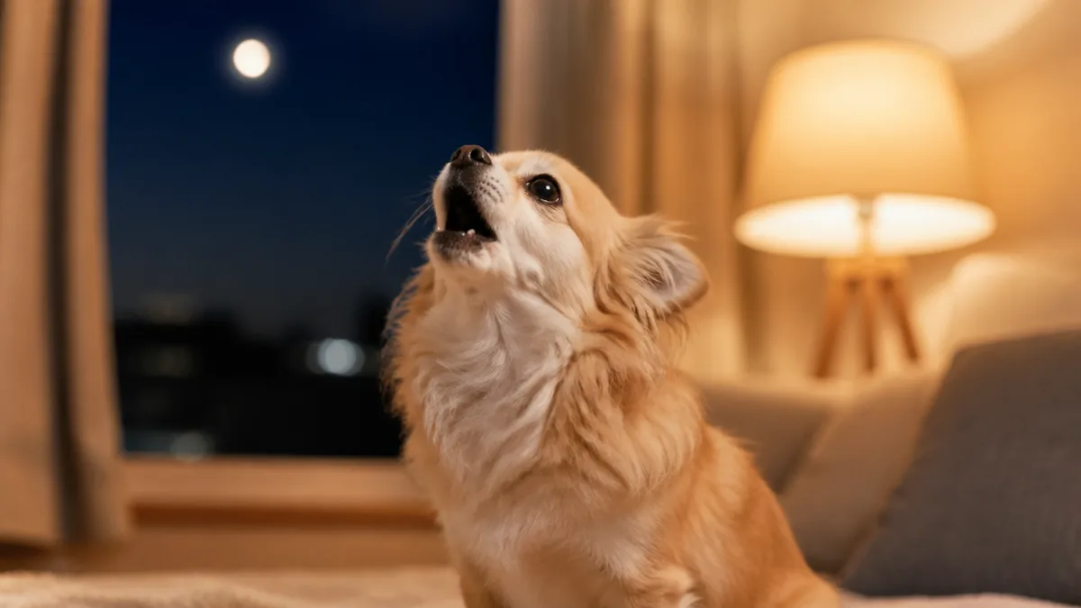 犬の夜泣きクーンには理由が4つ｜今夜からできる対策と放置NGなケースも解説のアイキャッチ画像