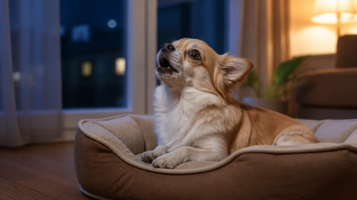 犬の夜泣きクーンとは？鳴き声にこめられた本当の気持ちの解説画像