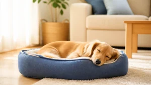 犬の寝る場所はどこがいい？失敗しない室内の選び方と避けるべき5つのNGスポットを解説のアイキャッチ画像