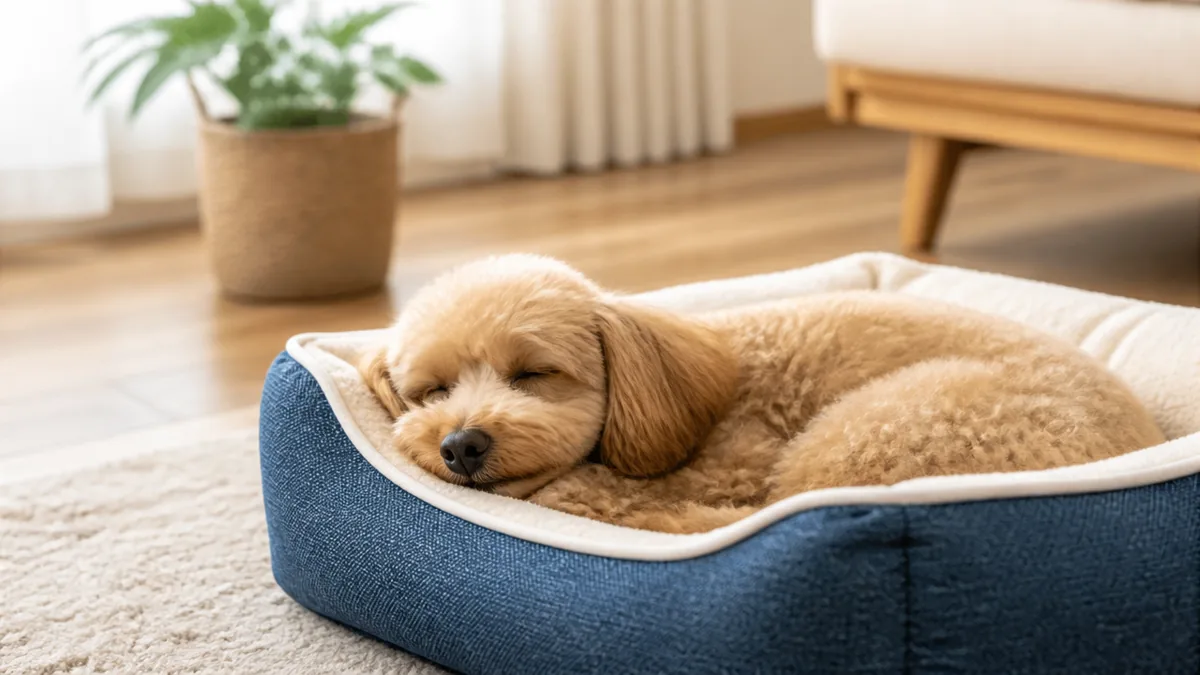 犬が快適に眠れる寝る場所の3つの条件の解説画像