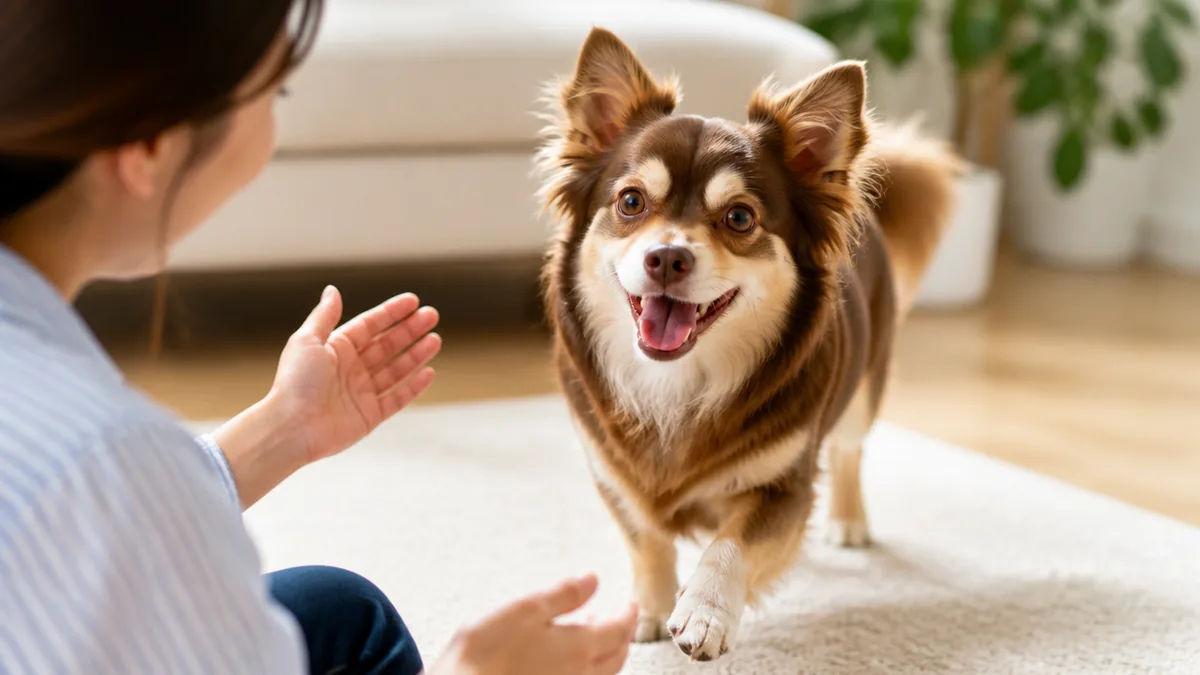 喜んでいる犬のサイン|嬉しいときに出る5つの行動の解説画像