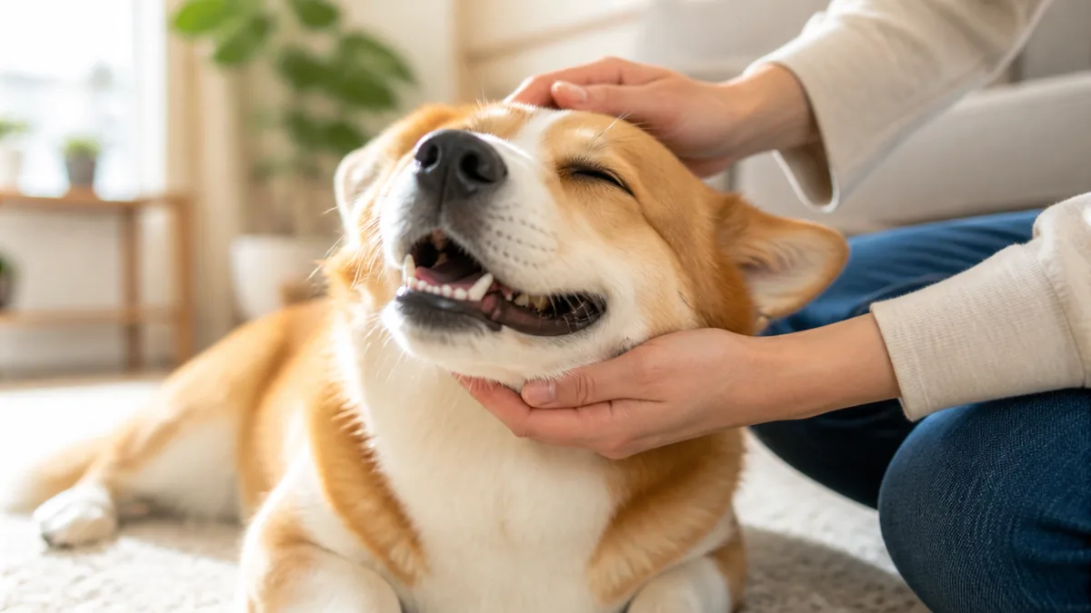 犬が撫でられて嬉しいところは6か所｜とろける“ごくらく部位”一覧の解説画像