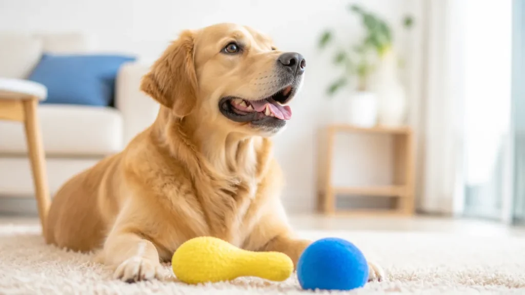 犬の色覚は青と黄の2色だけ｜赤が灰色に見える理由と目の仕組みまで全解説のアイキャッチ画像