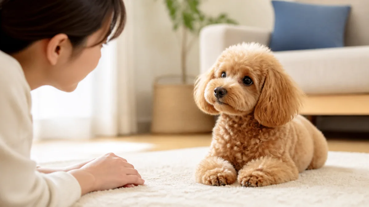 犬を落ち着かせる方法は7つ｜興奮の原因6つとやってはいけないNG対応も解説のアイキャッチ画像