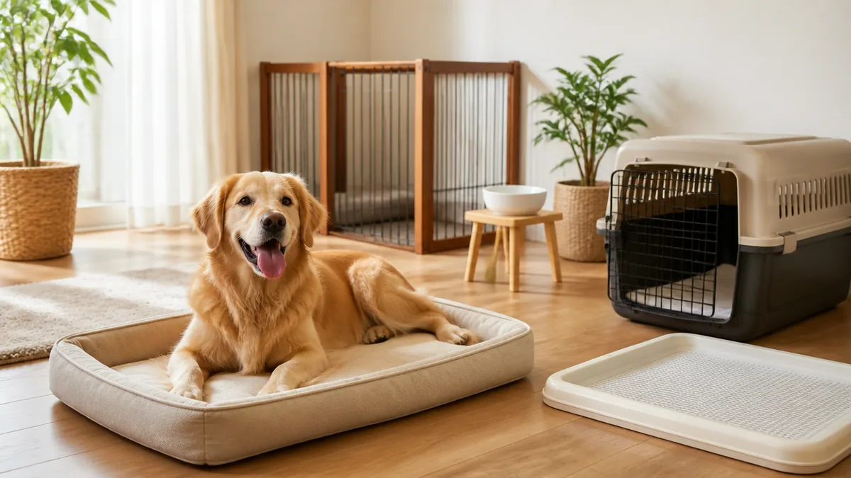 犬の部屋に必要な5つの条件|広さより「置き方」で決まるの解説画像
