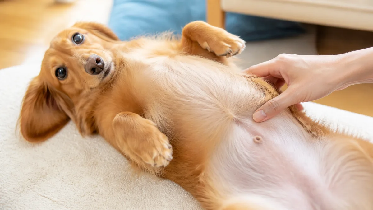 犬のおへそは本当にある?位置と役割を最初に押さえるの解説画像