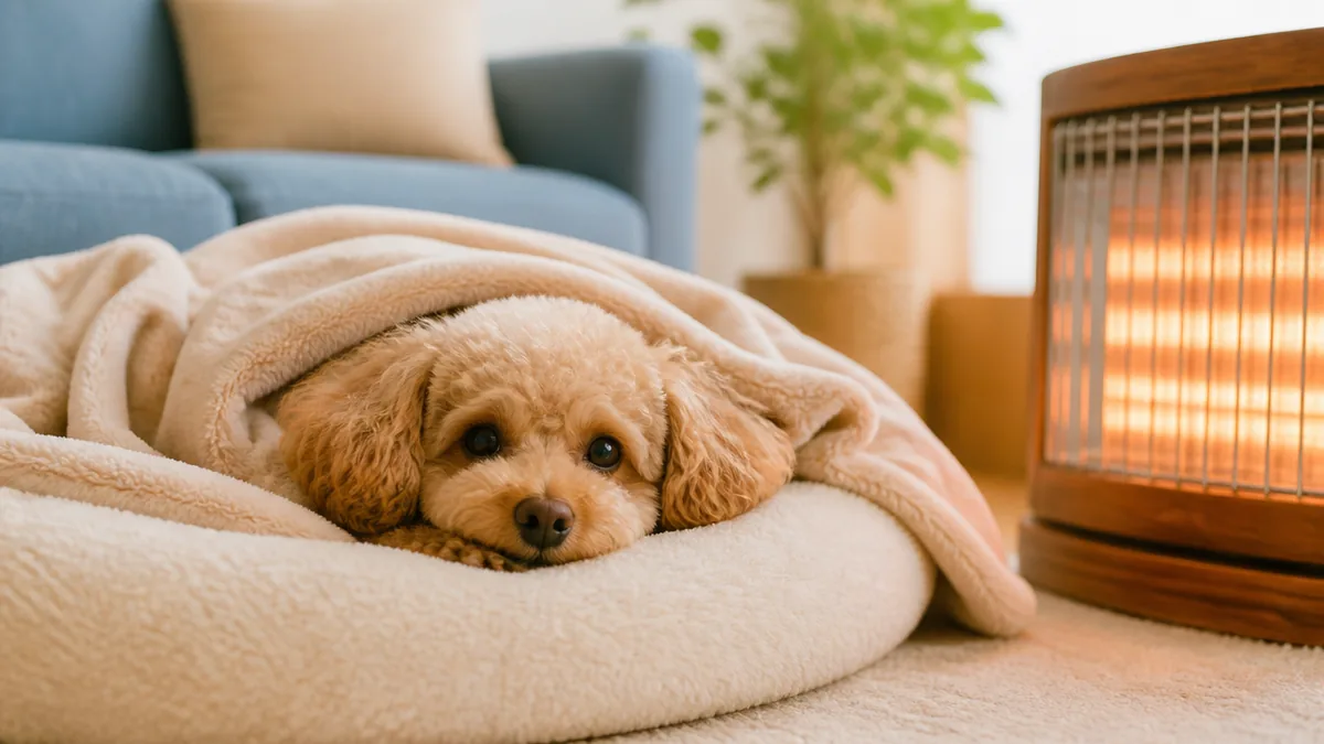 犬の寒さ対策は「室温18〜22℃」から始まる|まず押さえたい4つの基本の解説画像