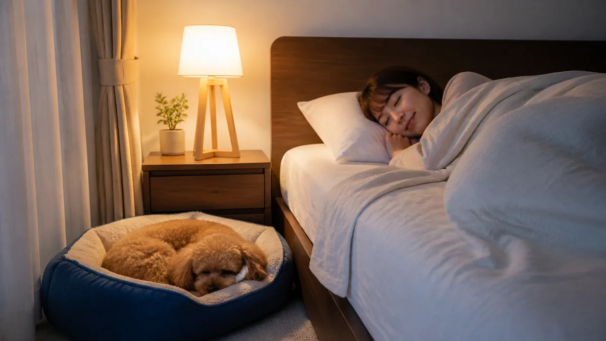 犬と寝るのは本当にダメ？研究が示した「同じ部屋・別ベッド」という答えの解説画像