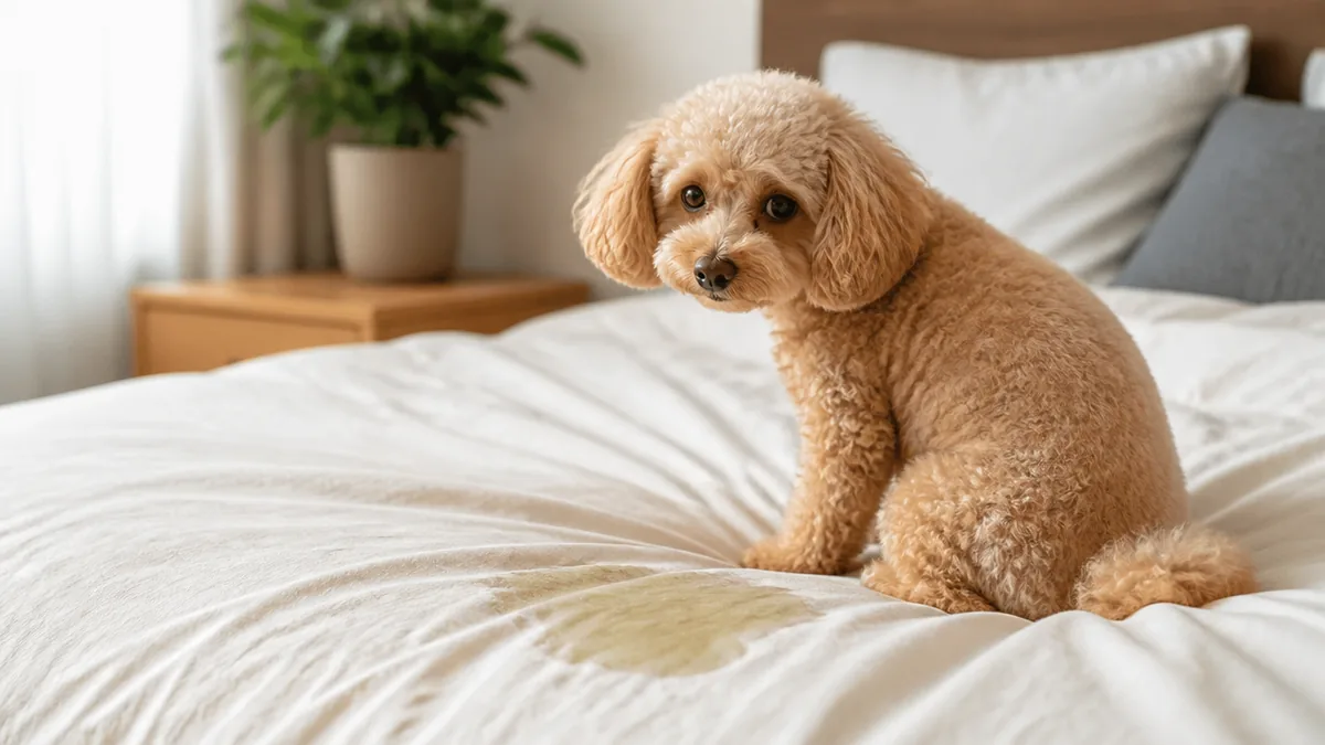 犬が布団にしっこする理由は7つ|まず多い4つの原因からの解説画像