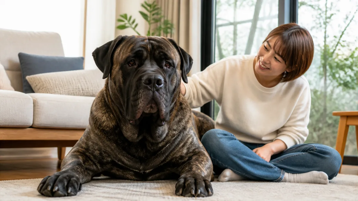 体重45kg超の重量級2犬種は生活そのものが変わるの解説画像